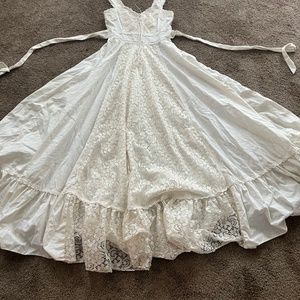 Gunne sax ivory wedding dress  modern 6 vintage 9